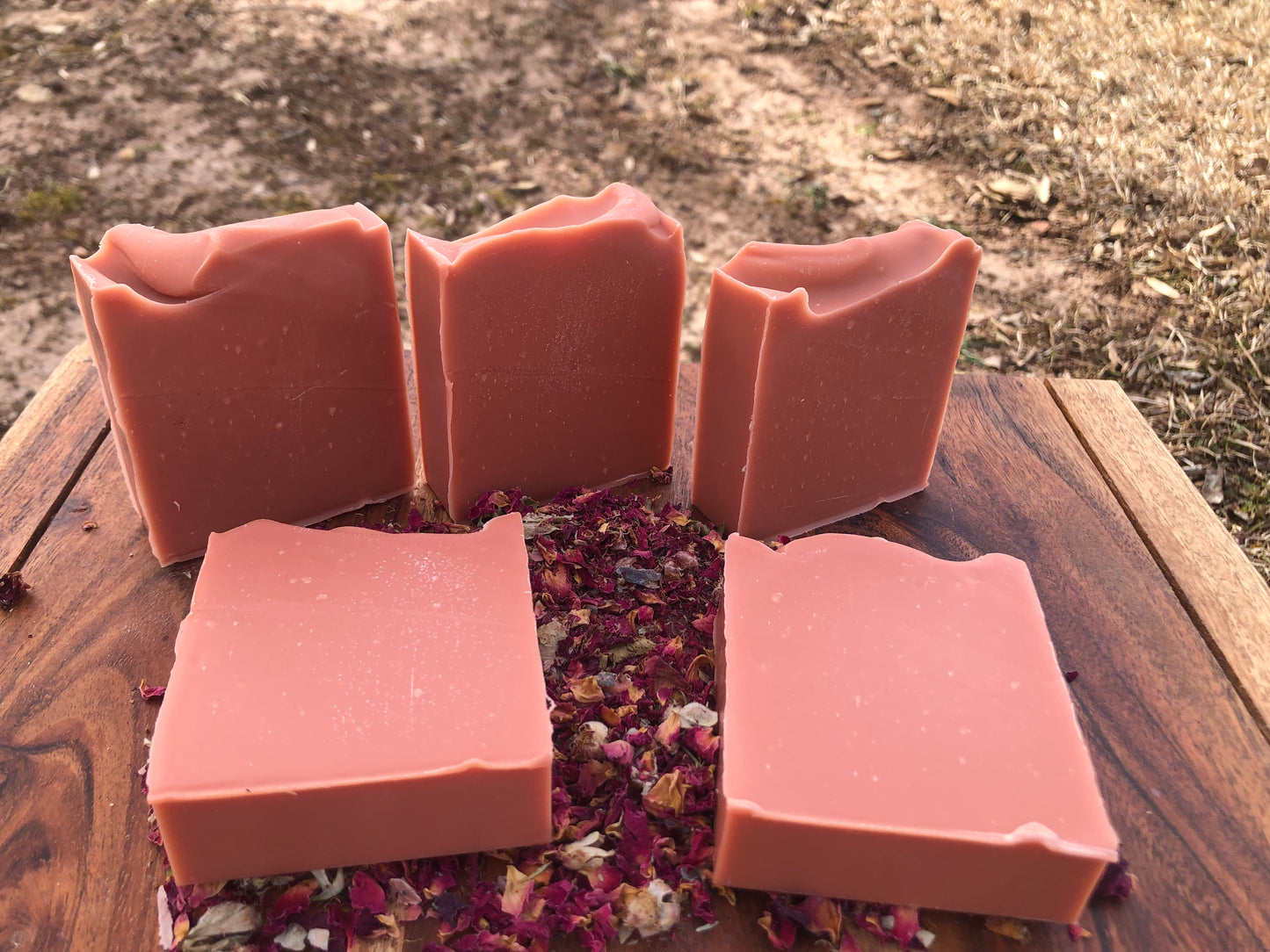Hibiscus Tea with Rosehip Oil and Shea Butter Bar