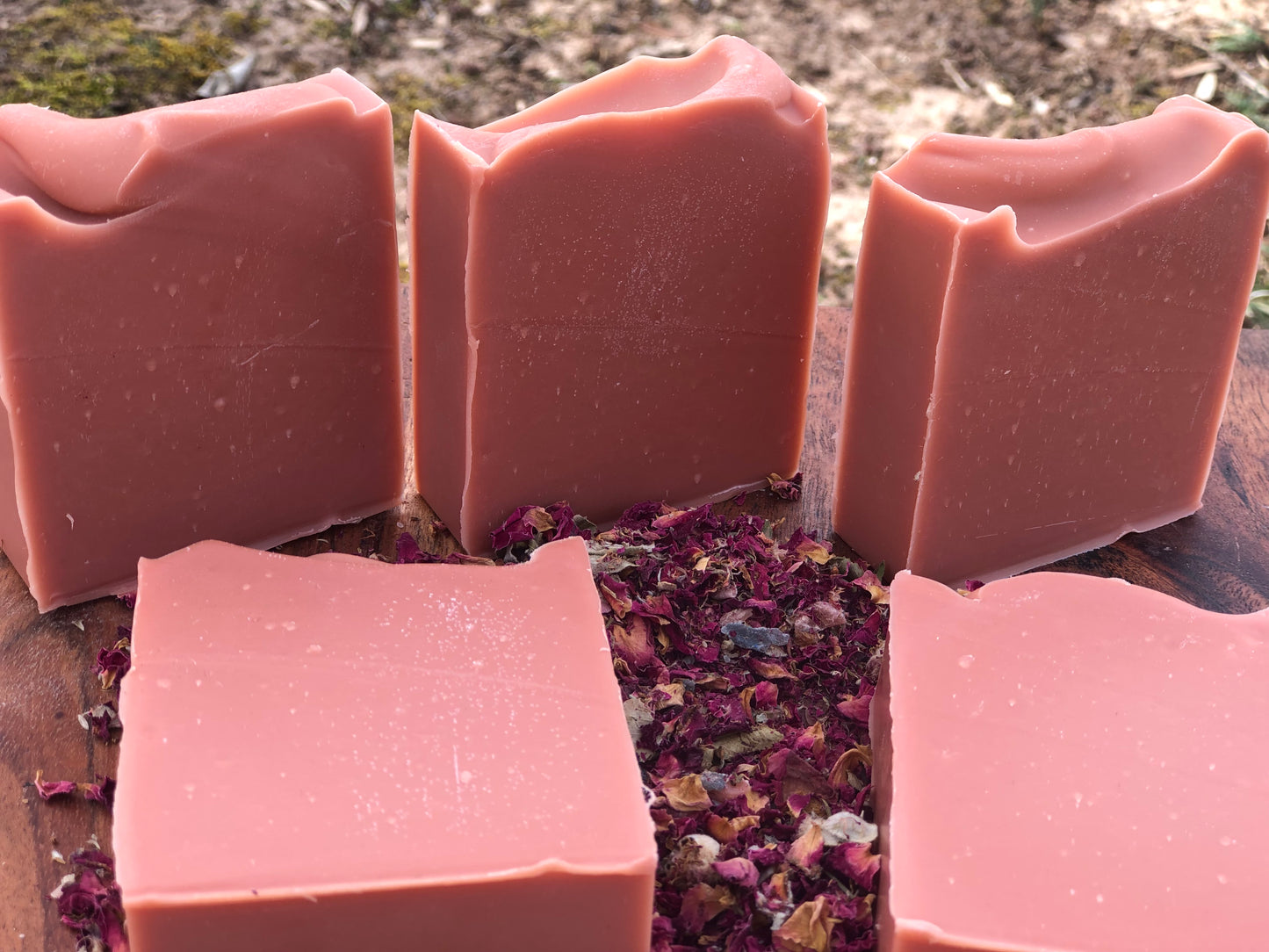 Hibiscus Tea with Rosehip Oil and Shea Butter Bar