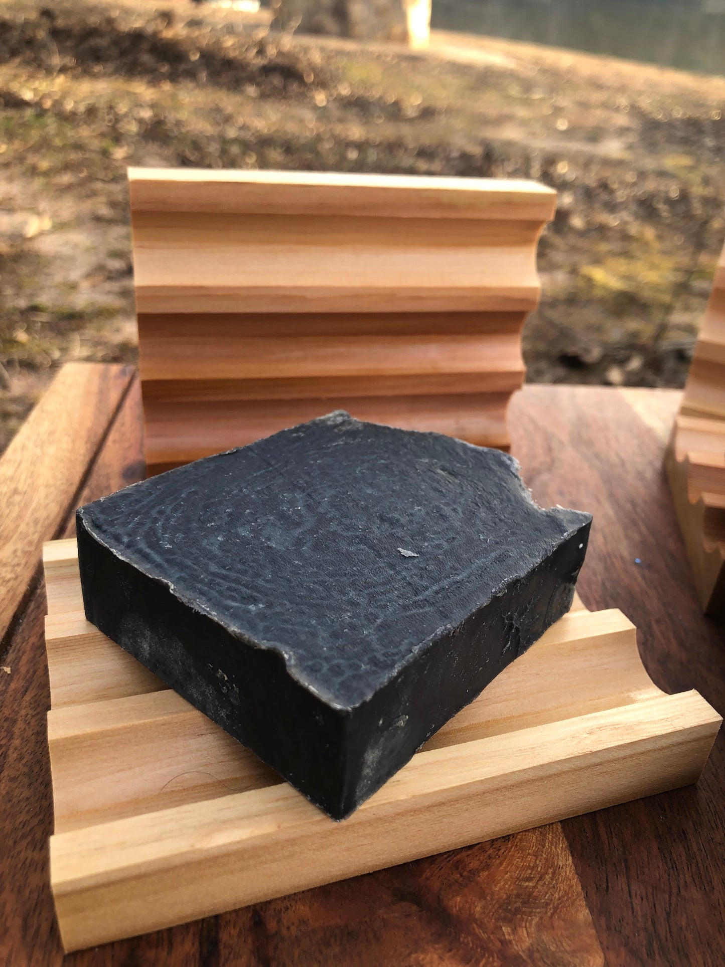 Cedar Wood Soap Holder