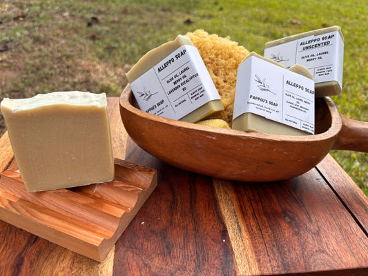 Aleppo Soap (Laurel leaf, Bergamot, Frankincense)