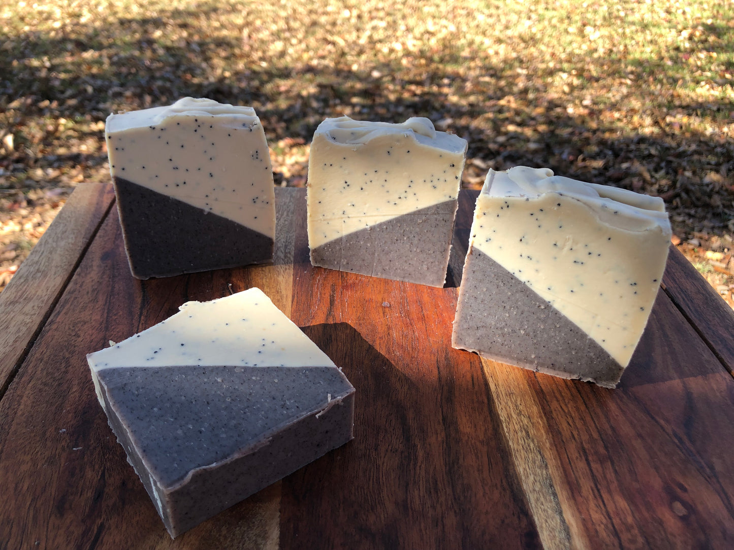 Lavender Poppy Seed Bars with Donkey Milk