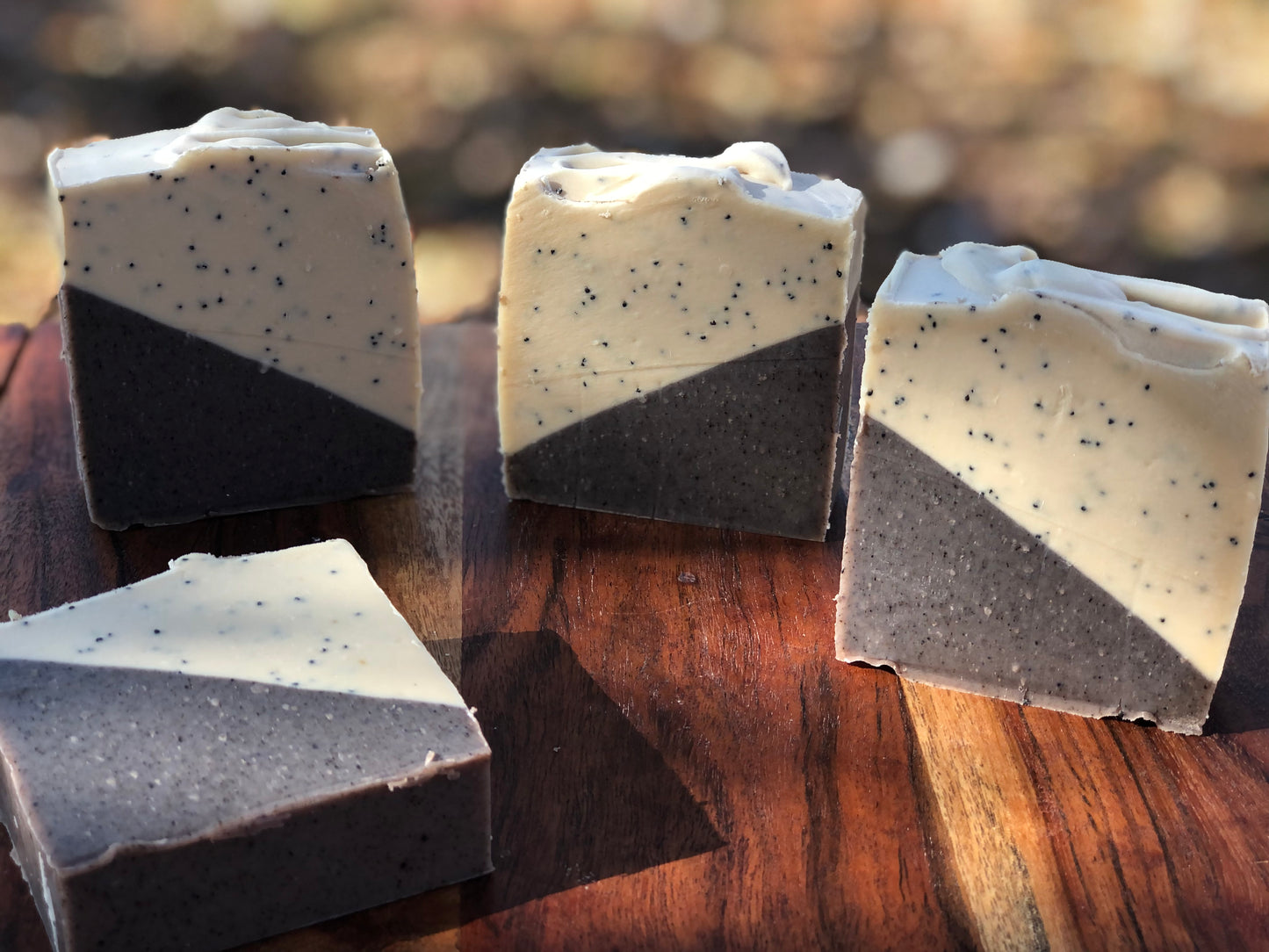 Lavender Poppy Seed Bars with Donkey Milk