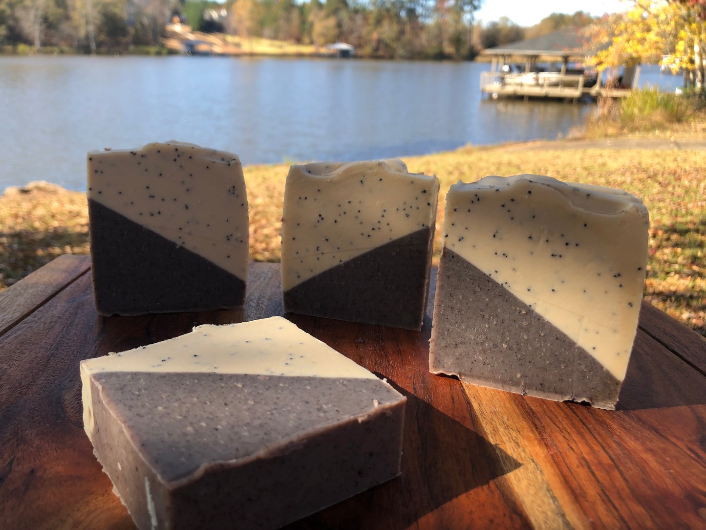 Lavender Poppy Seed Bars with Donkey Milk