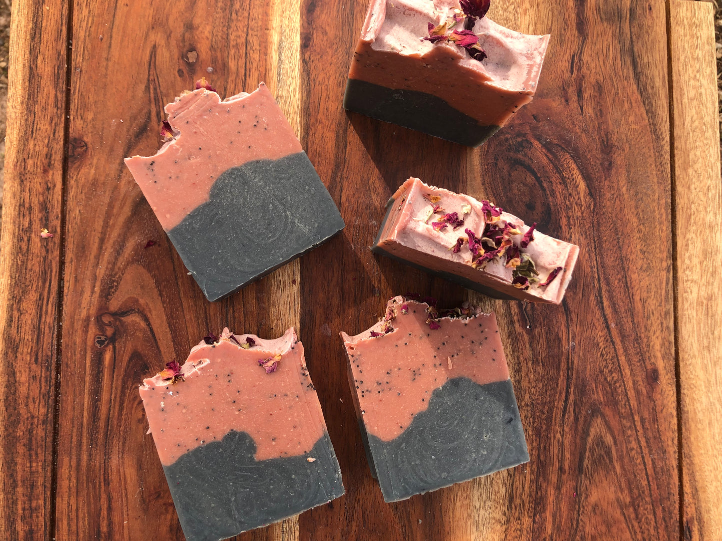 Rose Charcoal Donkey Milk Bars