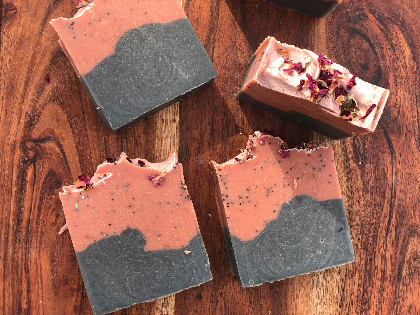 Rose Charcoal Donkey Milk Bars