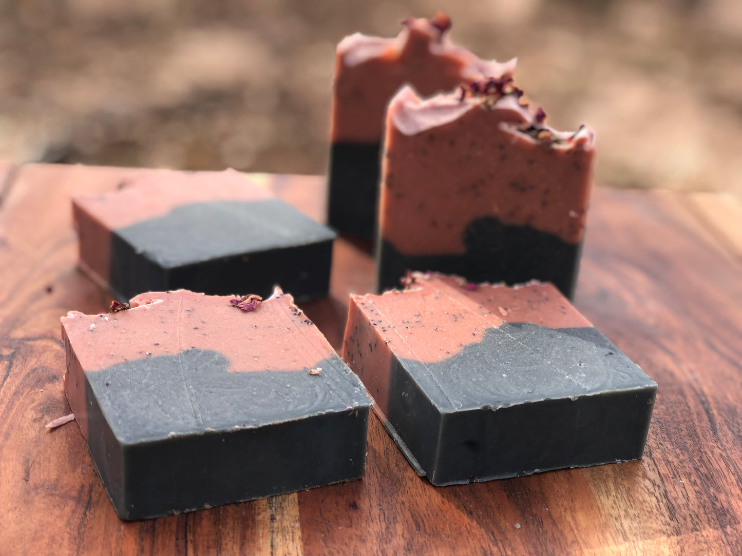 Rose Charcoal Donkey Milk Bars