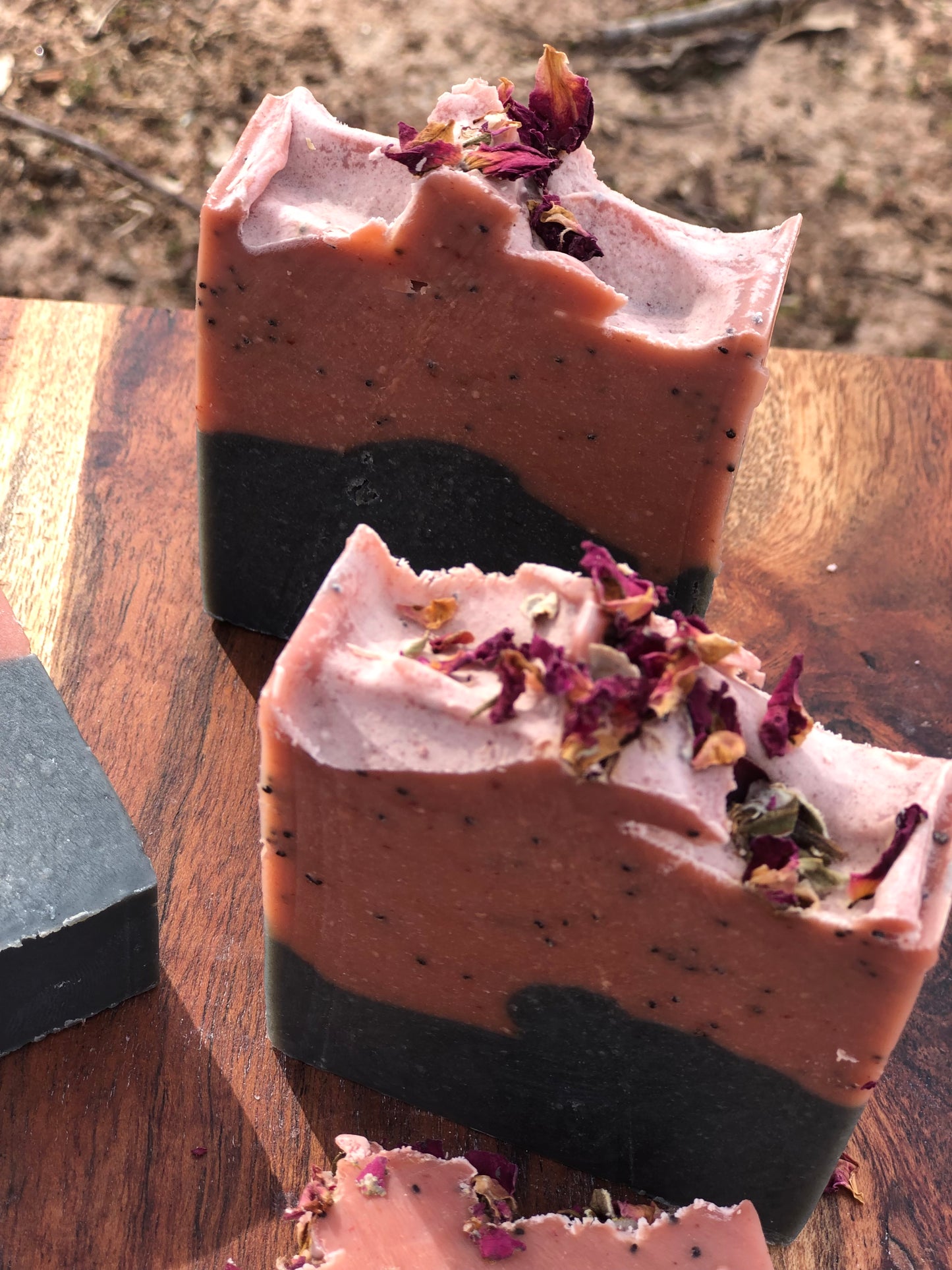 Rose Charcoal Donkey Milk Bars